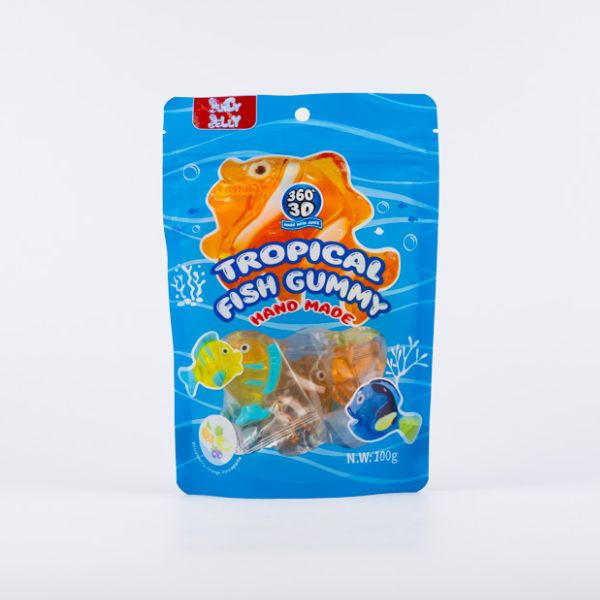 Juicy Jelly 3D tropical fish gummy 100g