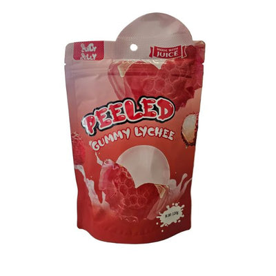 Juicy Jelly peeled gummy lychee 120g