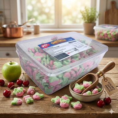 Juicy Jelly Swedish Sweet Fox Cherry and Apple 2.27kg