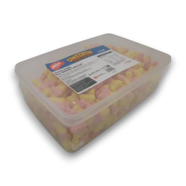 Juicy Jelly Swedish Sour Butterfly Tutti Frutti 2.27kg