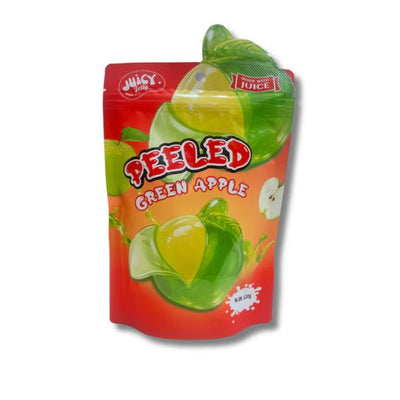 Juicy Jelly Peeled Gummy Green Apple 120g