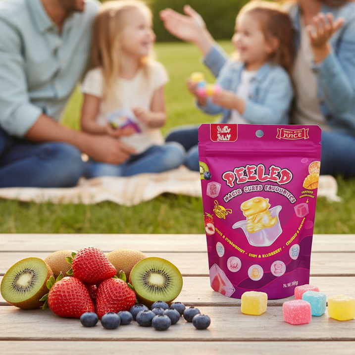 Juicy Jelly Magic Cubes Favourites 120g