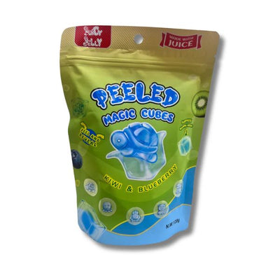 Juicy Jelly Magic Cubes Kiwi and Blueberry 120g