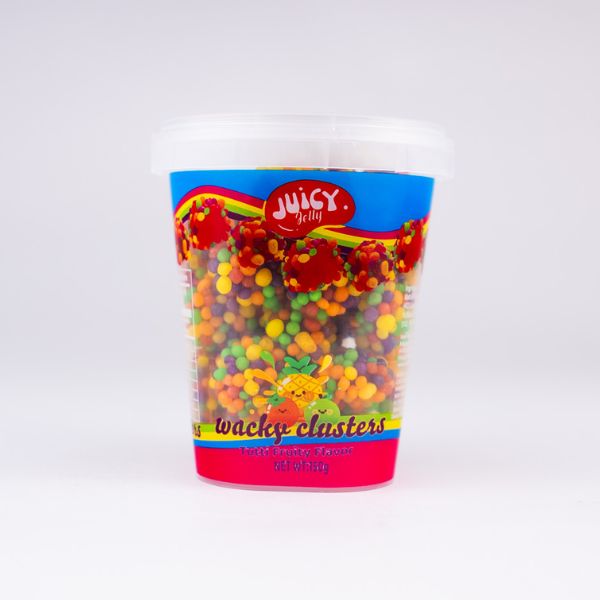 Juicy Jelly Wacky Clusters Tutti Fruity 150g
