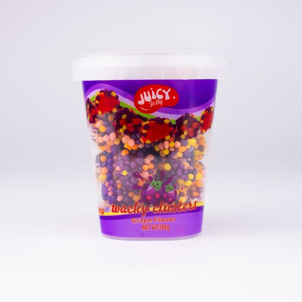 Juicy Jelly Wacky Clusters Grape 150g