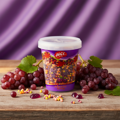 Juicy Jelly Wacky Clusters Grape 150g