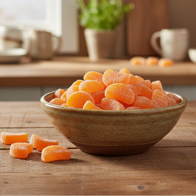 Juicy Jelly Gummy Orange Slices 1kg