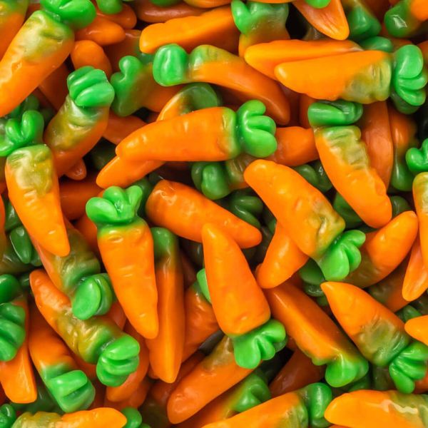 Juicy Jelly Gummy Carrots 1kg