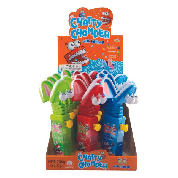 12pk Kidsmania Chatty Chomper 17g