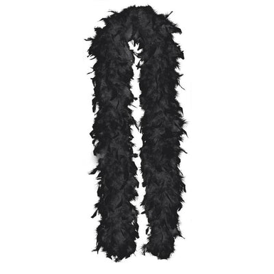 Black Feather Boa 110cm