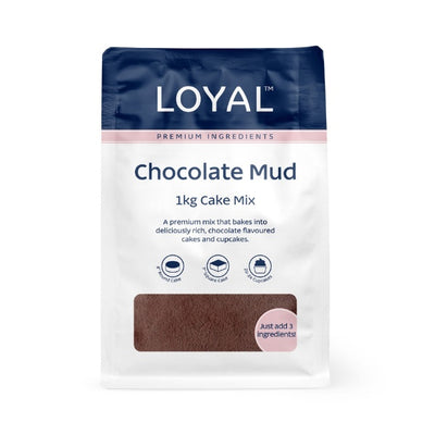 1kg Loyal Chocolate Mud Premium Cake Mix