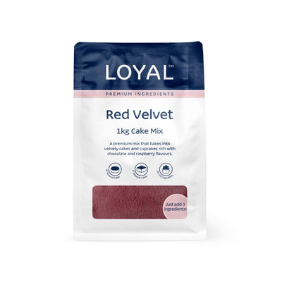 1kg Loyal Red Velvet Premium Cake Mix