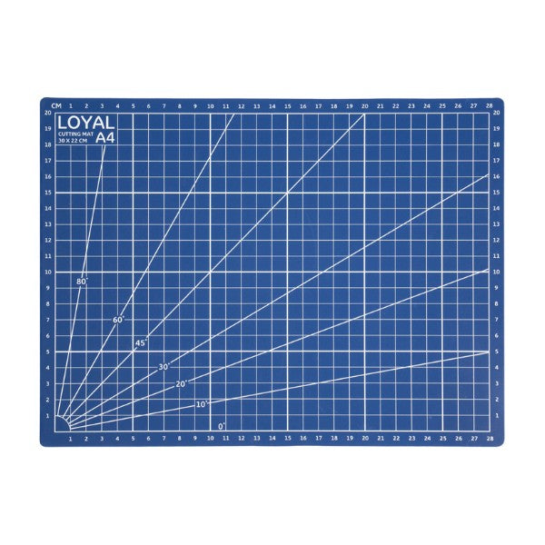 Loyal A4 Self Healing Cutting Mat (30 x 22 x 0.3cm)