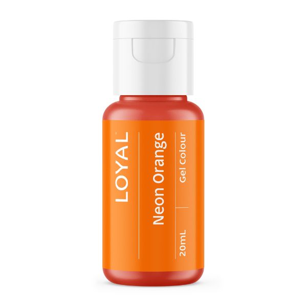 Loyal Neon Orange Gel Colour 20ml