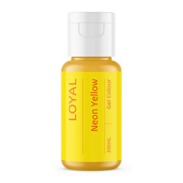 Loyal Neon Yellow Gel Colour 20ml