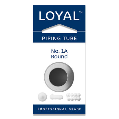 No.1A Round Loyal Medium Stainless Steel Piping Tip