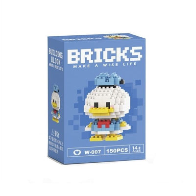 Donald Duck Bricks 3D Lego 6.6x4.6x4cm