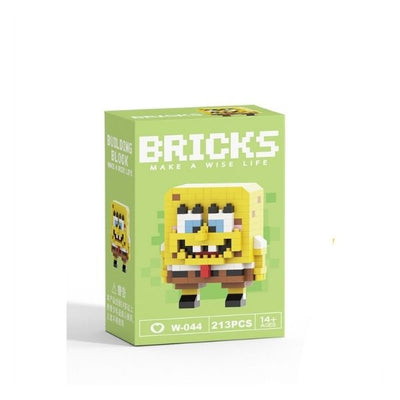 SpongeBob Bricks 3D Lego 6x5.4x3.4cm