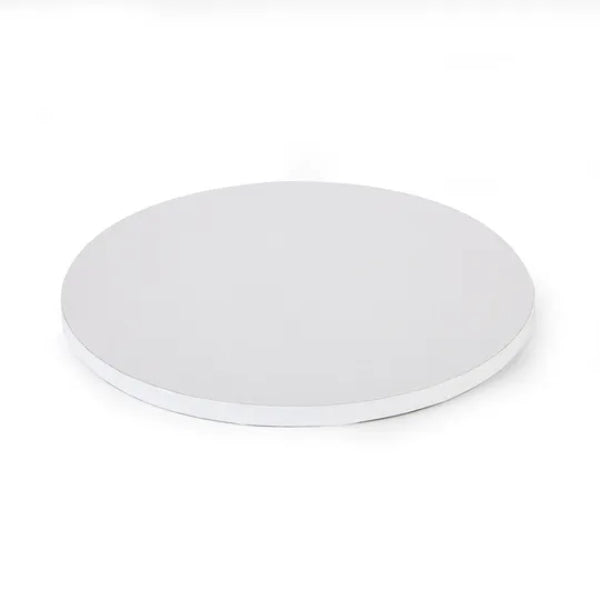 16in Round 12mm Drum Cake Board - White