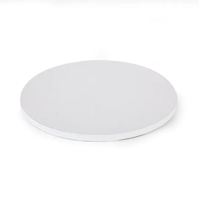 16in Round 12mm Drum Cake Board - White