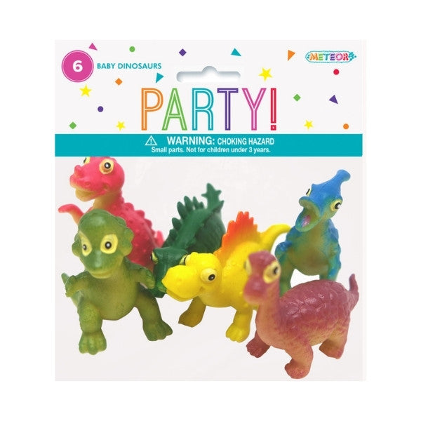 Assorted Baby Dinosaurs 6pk