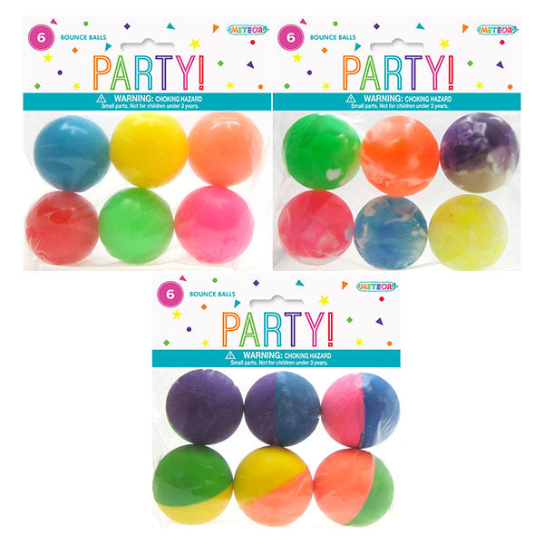 Hi-Bounce Assorted Balls 6pk – I Love This Shop