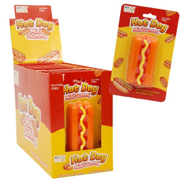 Hot Dog Mini Gummy 45g