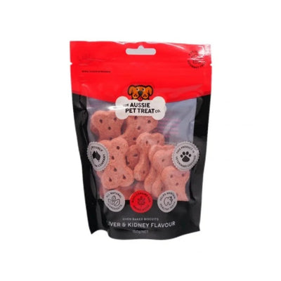 Aussie Pet Treat Liver & Kidney Dog Biscuits 150g