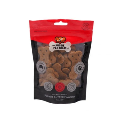 Aussie Pet Treat Peanut Butter Dog Biscuits 150g