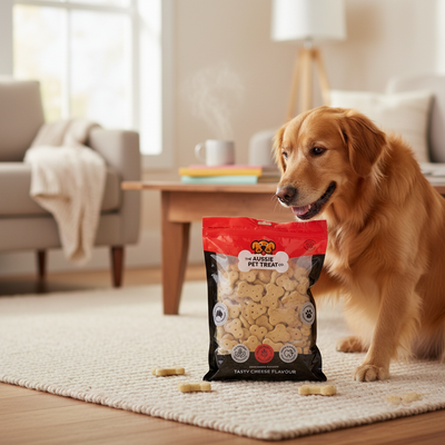 1kg Doglisious Dog Biscuit Tasty Cheese