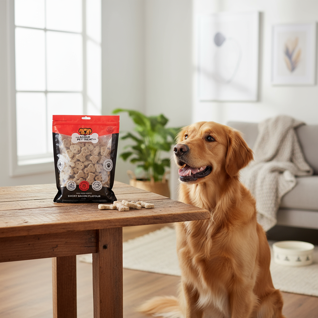 1kg Doglisious Dog Biscuit Smoky Bacon