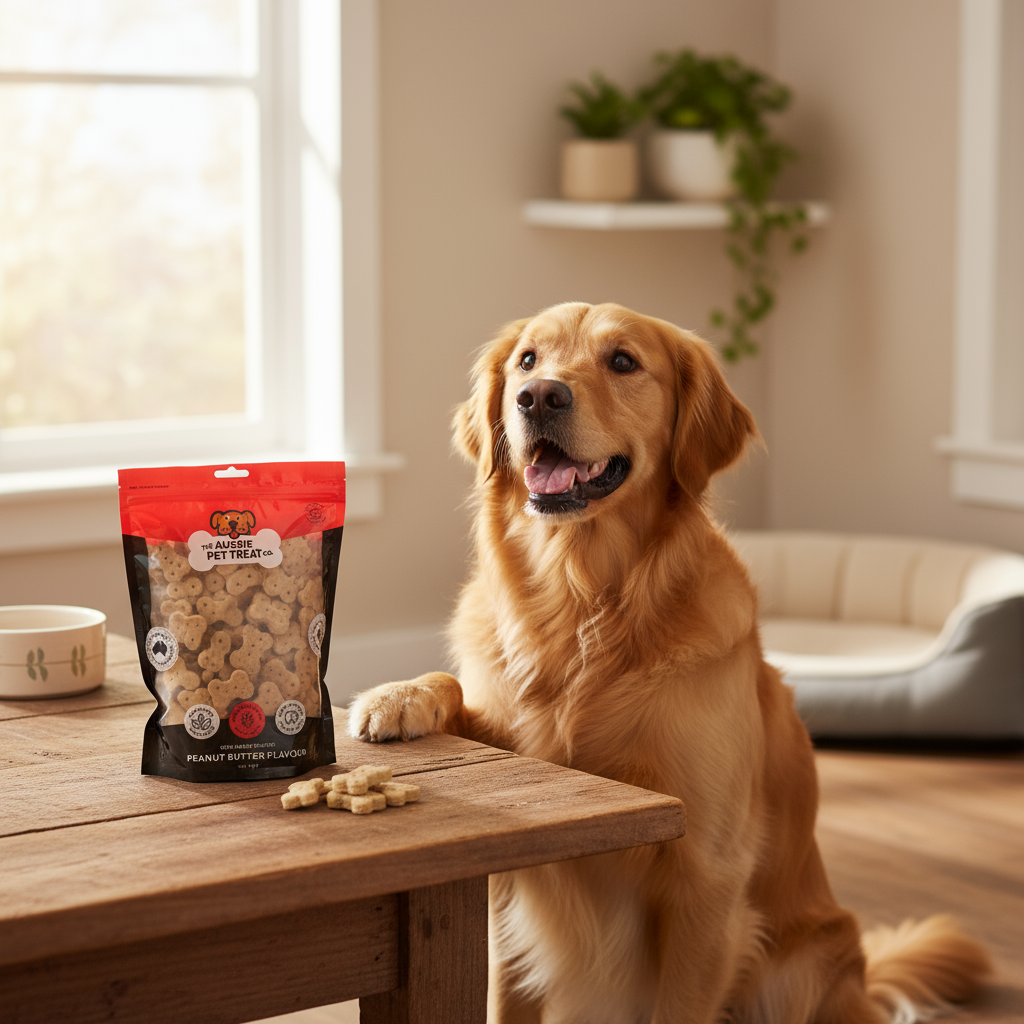 1kg Doglisious Dog Biscuit Peanut Butter