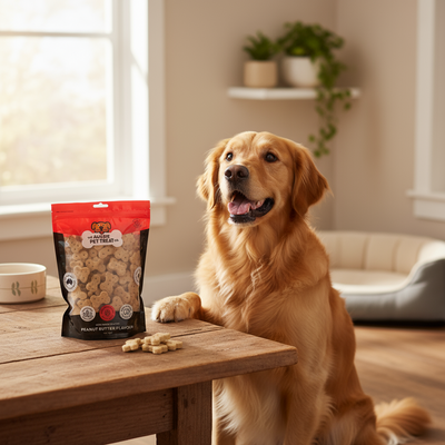 1kg Doglisious Dog Biscuit Peanut Butter