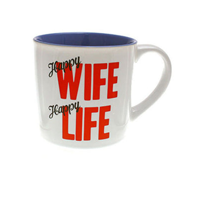 Happy Wife Happy Life Novelty Coffee Mug