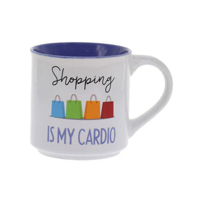 Shopping Is My Cardio Novelty Coffee Mug