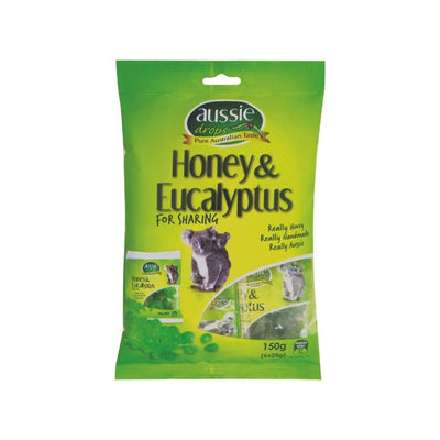 Aussie Drops Eucalyptus & Honey 150g