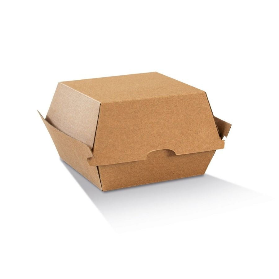 125pk Brown Burger Box 102x105x80mm)