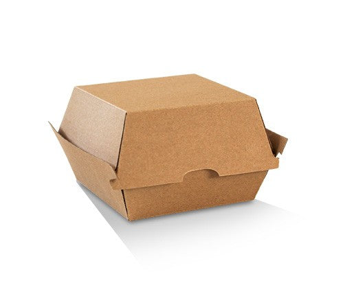 125pk Brown Burger Box 102x105x80mm)