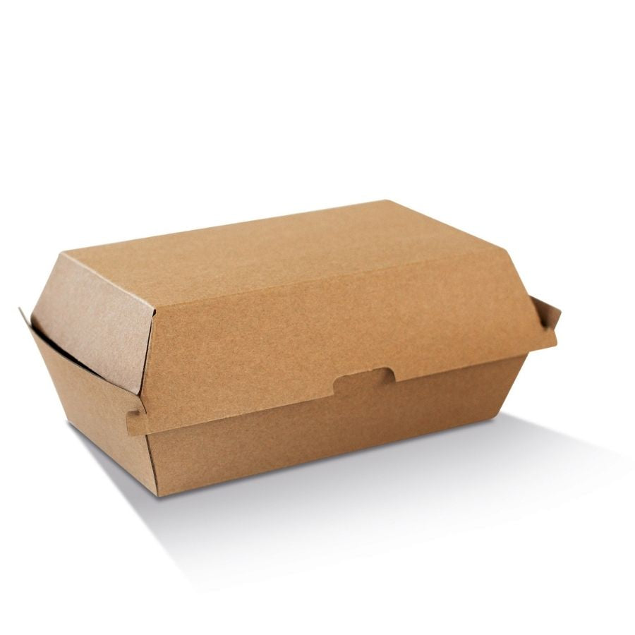 100pk Regular Brown Snack Box (176x91x85mm)