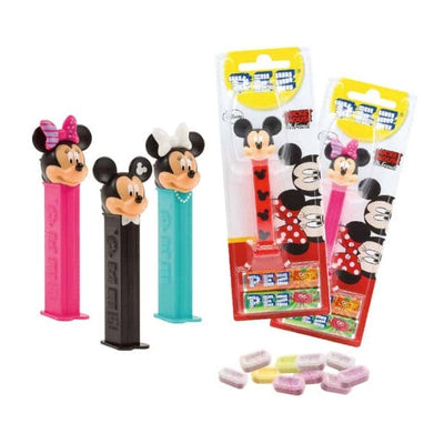 Mickey and Minnie Stylish Assorted PEZ Dispenser 17g