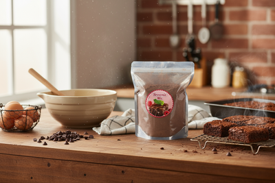 1kg Bakels All In One Choc Chunk Brownie Mix