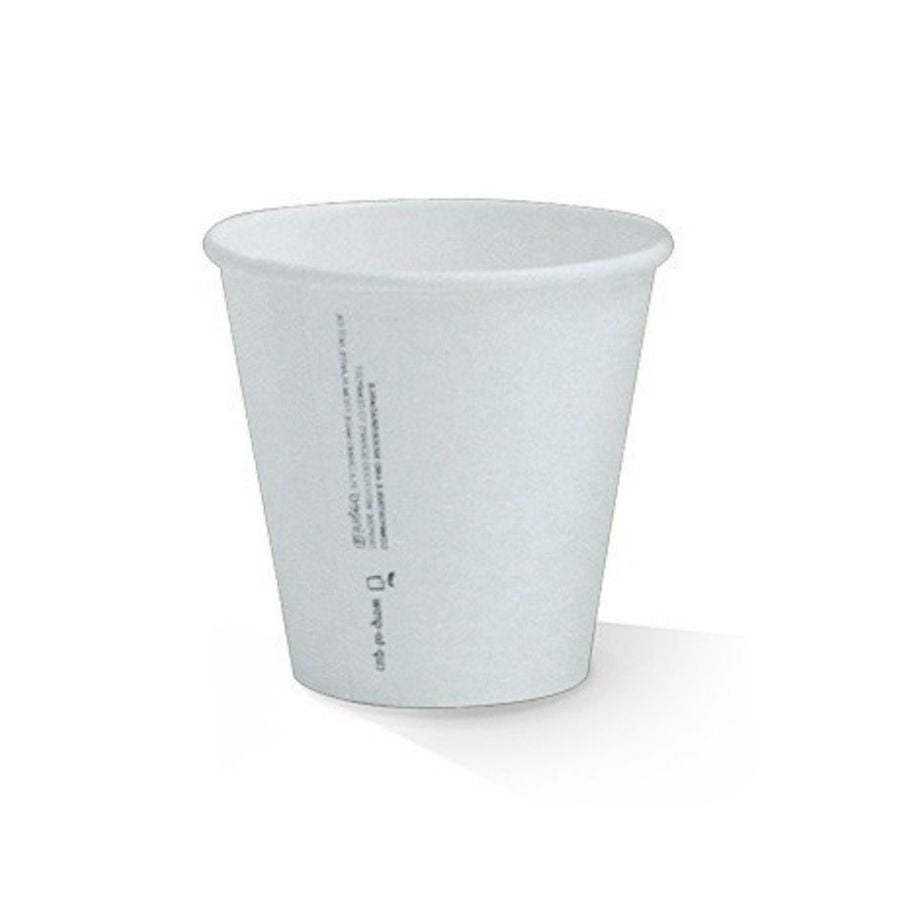 50pk 8oz PLA Coated Single Wall Cup (90x57x85mm)