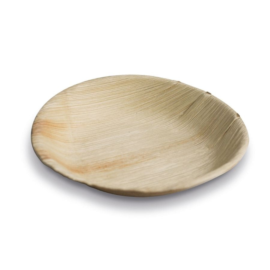 25pk 7in Round Palm Plate (180mm)