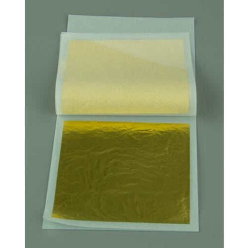 5pk Premium Edible 23K Gold Leaf Loose Booklet 80x80mm