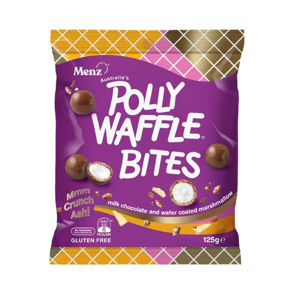 BULK 12pk Polly Waffle Bites (12x125g)