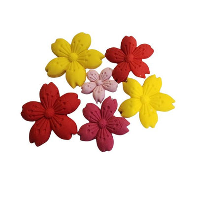 Spring Flower Handmade Edible Sugar Decorations