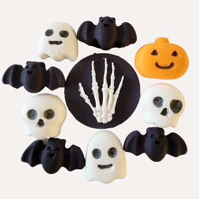 Halloween Handmade Edible Sugar Decorations