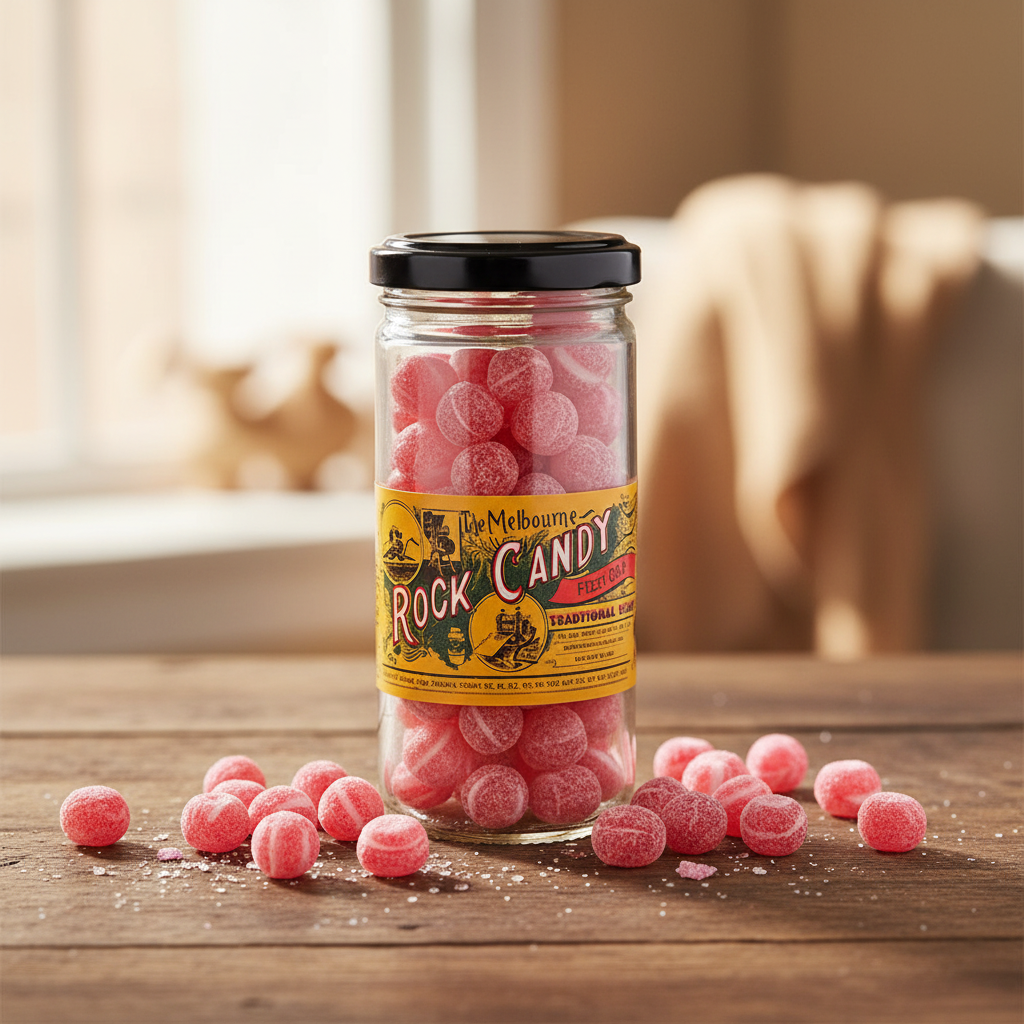 Melbourne Rock Candy Fizzy Cola Drops 170g