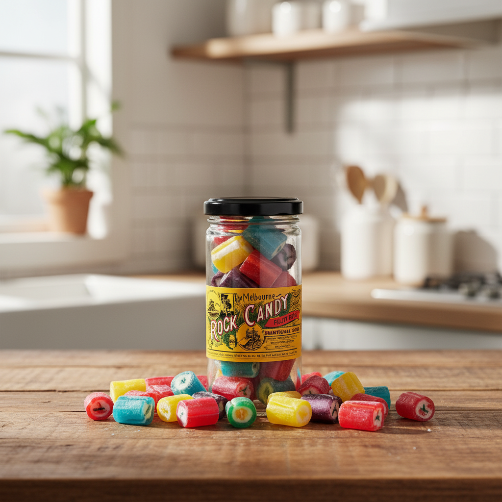 Melbourne Rock Candy Fruit Rock 170g