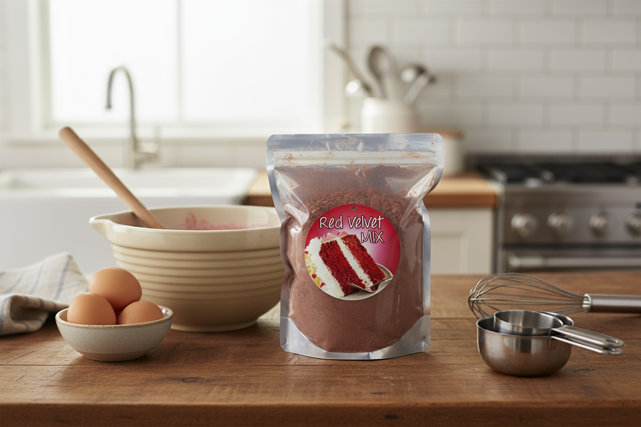 1kg Bakels Red Velvet Cake Mix